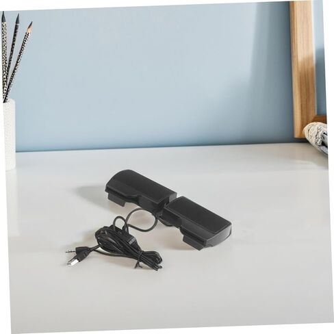 USB Clip-on Computer Speaker Portable Voice Box USB-Powered Desktop Speaker for Home Office Laptop Use with 3. Voltage Compatibility in Kuwait