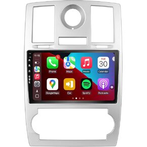 راديو سيارة 5G WiFi(6) لسيارة Chrysler 300C 2004-2011، Android13/Wireless CarPlay/Android Auto/شاشة تعمل باللمس/ملاحة GPS/بلوتوث/FM/كاميرا احتياطية عالية الدقة in Kuwait