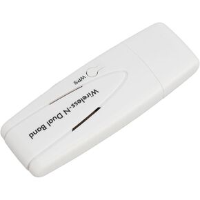 محول N لاسلكي ثنائي النطاق من SUNGOOYUE، محول واي فاي USB عالي السرعة 300 ميجابت في الثانية مع مجموعة شرائح Ralink RT3572، لمشغلات أجهزة التلفاز 7 8 10 OS X والمسارح المنزلية in Kuwait