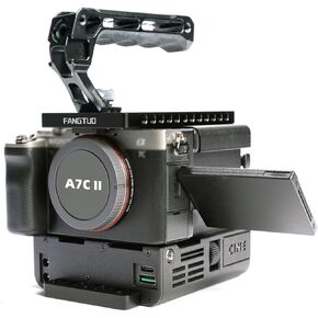 Fangtuo A7CX for Sony A7C/A7CII/A7CR قفص الكاميرا المحسن يدمج تبديد الحرارة وإمدادات الطاقة والتوسع الكل في مجموعة واحدة in Kuwait