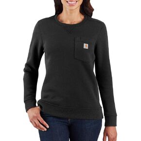 Carhartt Women's Clarksburg Crewneck Pocket Sweatshirt in Saudi Arabia