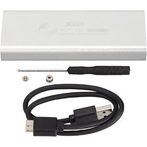 محول حاوية mSATA إلى USB 3.0 SSD، حاوية SSD خارجية مع معدل نقل 6 جيجابت في الثانية، حافظة من سبائك الألومنيوم لـ 30x30 مم و30x50 مم mSATA SSD، التوصيل والتشغيل للكمبيوتر الشخصي in Kuwait