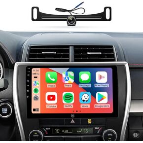 راديو ستيريو للسيارة مقاس 10.2 بوصة لسيارة Toyota Camry 2015 2016 2017 - CarPlay Android Auto | 5G WiFi GPS Navigation | IPS HD Touchscreen | Bluetooth / FM / SWC | التوصيل والتشغيل مع كاميرا احتياطية 1080P in Kuwait