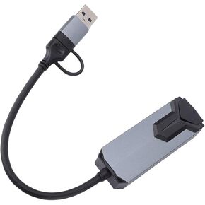 محول USB C إلى إيثرنت محول USB إلى إيثرنت نوع C RJ45 محول شبكة LAN 2.5 جيجابت في الثانية مع غلاف من الألومنيوم لنظام التشغيل in Kuwait
