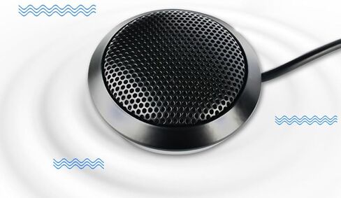 ميكروفون مكثف USB للكمبيوتر المحمول وسطح المكتب، ميكروفون للمكالمات الجماعية مع التقاط متعدد الاتجاهات، توصيل وتشغيل USB للألعاب، والبث المباشر، وتسجيل الفيديو، والاجتماعات عبر الإنترنت in Kuwait