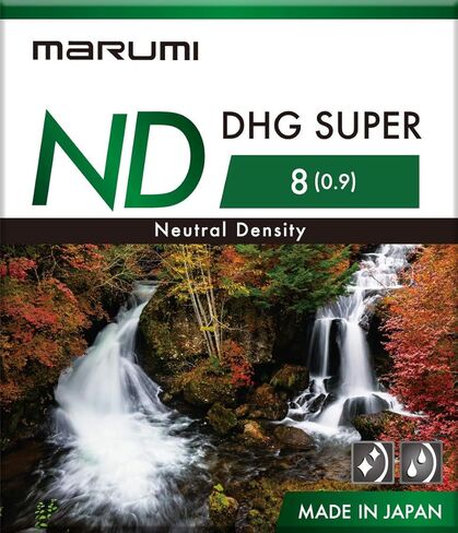 77 مم Marumi DHG Super ND8 Filter 3 Stop ND0.9 زجاج بصري سهل التنظيف ND 77 صنع في اليابان in Kuwait