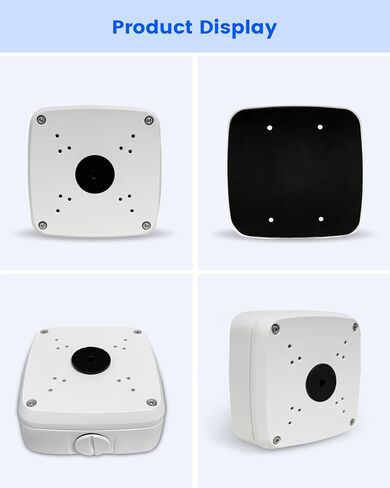 KU-PFA121 صندوق توصيل ألومنيوم لكاميرات المراقبة Dah Bullet، دعامة تثبيت مقاومة للماء IP66 لكاميرات المراقبة in Kuwait
