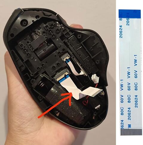 Mouse Flexible Cable Replacement PVC Durability for G604 Mouse in Kuwait