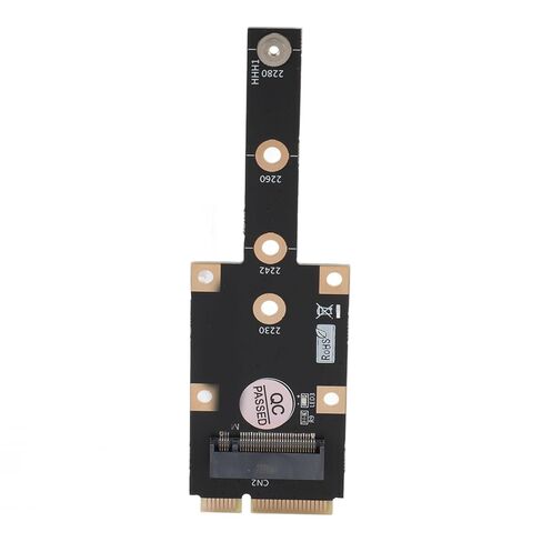 محول SUNGOOYUE M.2 NGFF NVME SSD إلى Mini PCIE، محول مفاتيح M لـ 2230 2242 2260 2280 .2 SSD، مع مسامير ومتضمنة in Kuwait