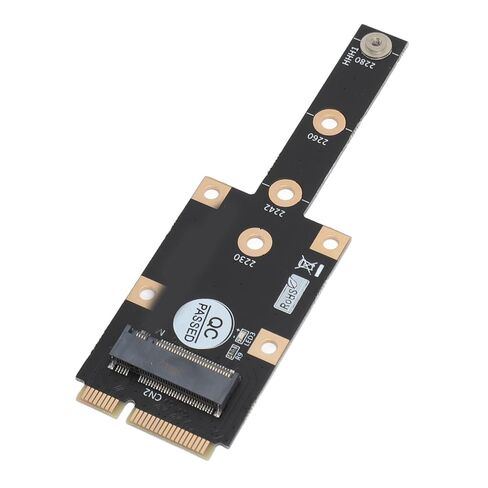 محول SUNGOOYUE M.2 NGFF NVME SSD إلى Mini PCIE، محول مفاتيح M لـ 2230 2242 2260 2280 .2 SSD، مع مسامير ومتضمنة in Kuwait
