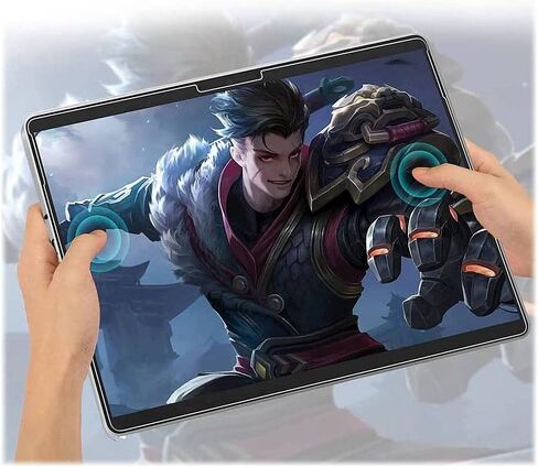 SaharaCase - ZeroDamage HD Ultra Strong + واقي شاشة من الزجاج المقوى لجهاز Microsoft Surface Pro 8 وPro X 2021 - مضاد للخدش/بصمات الأصابع، تغطية كاملة خالية من الفقاعات وصلابة 9H - شفاف in Kuwait