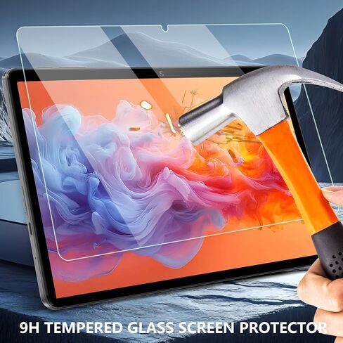 واقي شاشة متوافق مع TUOHAITIME C5/K10 Android 14 Tablet 11"، قطعتان بديلتان من طبقة الزجاج المقسى صلابة 9H، أفلام مضادة لبصمات الأصابع ومضادة للوهج in Kuwait