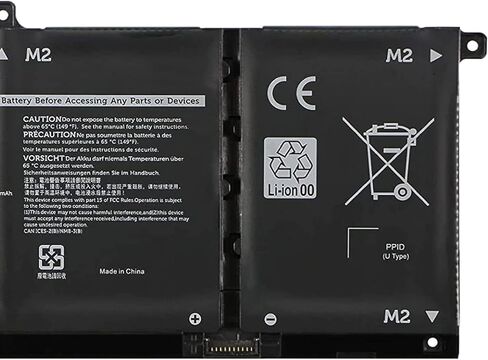 Hubei JK6Y6 C5KG6 CF5RH H5CKD استبدال بطارية الكمبيوتر المحمول لـ Dell Latitude 3410 3510 Vostro 5300 5401 5501 Inspiron 5300 5401 5408 5501 5508 5400 7405 7300 7500 2 في 1 فضي السلسلة (11.25 فولت 40 وات في الساعة) in Kuwait