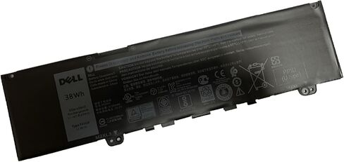 DELL F62G0 Battery 11.4V 38Wh for DELL Inspiron 13 5370 7370 7373 7380 Vostro 13 5370 Series Notebook P/N: F62G0 F62GO RPJC3 0RPJC3 39DY5 039DY5 in Kuwait