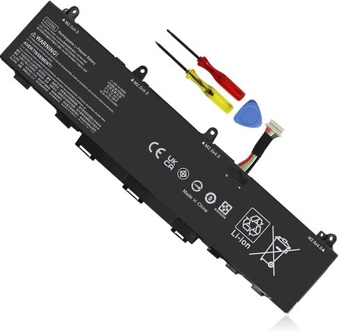 CC03XL 53Wh استبدال بطارية الكمبيوتر المحمول HP EliteBook 830 835 840 845 G7 G8 Probook 635 Aero G7 G8 Series HSTNN-DB9Q L77608-2C1 L77608-421 L78555-005 CC03053XL-PL بطارية الكمبيوتر المحمول الشكل A 53wh. in Kuwait