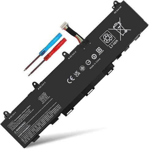 CC03XL 53Wh استبدال بطارية الكمبيوتر المحمول HP EliteBook 830 835 840 845 G7 G8 Probook 635 Aero G7 G8 Series HSTNN-DB9Q L77608-2C1 L77608-421 L78555-005 CC03053XL-PL بطارية الكمبيوتر المحمول الشكل A 53wh. in Kuwait