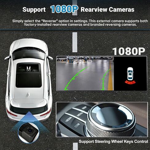 12.3" Ultra-Narrow Touchscreen for BMW 5 Series F10/F11 2013-2017 NBT System, 2400*900 Wireless CarPlay/Android Auto Car Stereo Multimedia Radio Receiver Support Bluetooth GPS Naviagation, Plug&Play in Kuwait