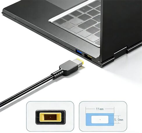 شاحن كمبيوتر محمول 135 واط مناسب لجهاز Lenovo ThinkPad P1 X1 P15v T15p ideapad Gaming 3 Yoga Slim 7 محول تيار متردد سلك إمداد الطاقة 4X20E50558 ADL135NLC3A ADL135NDC3A in Kuwait