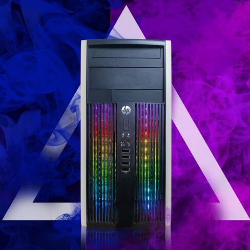 HP RGB Gaming Desktop PC, Intel Quad I7 up to 3.8Ghz,GeForce GTX 1660 Super 6G GDDR6, 16G, 1TB SSD, WiFi, BT 5.0, RGB Keyboard & Mouse, W10P64 (Renewed) in Kuwait