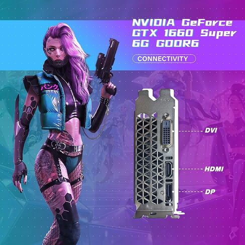 HP RGB Gaming Desktop PC, Intel Quad I7 up to 3.8Ghz,GeForce GTX 1660 Super 6G GDDR6, 16G, 1TB SSD, WiFi, BT 5.0, RGB Keyboard & Mouse, W10P64 (Renewed) in Kuwait