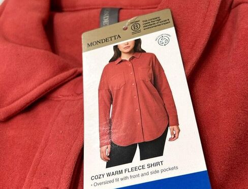 Mondetta Ladies' Cozy Button Up Shirt in Saudi Arabia