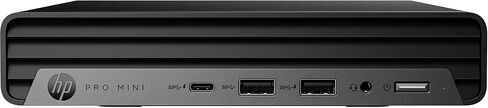 HP Pro Mini 400 G9 Desktop Computer, Intel Celeron G6900T Processor, 16GB DDR5, 1TB SSD, 3-Monitor Ports (2X DisplayPort + HDMI), WiFi 6E, RJ-45, USB-C, Wired Keyboard& Mouse, Windows 11 Pro in Kuwait