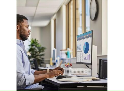 HP Pro Mini 400 G9 Desktop Computer, Intel Celeron G6900T Processor, 16GB DDR5, 1TB SSD, 3-Monitor Ports (2X DisplayPort + HDMI), WiFi 6E, RJ-45, USB-C, Wired Keyboard& Mouse, Windows 11 Pro in Kuwait