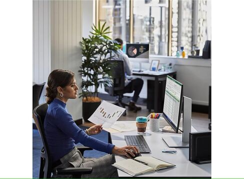 HP Pro Mini 400 G9 Desktop Computer, Intel Celeron G6900T Processor, 16GB DDR5, 1TB SSD, 3-Monitor Ports (2X DisplayPort + HDMI), WiFi 6E, RJ-45, USB-C, Wired Keyboard& Mouse, Windows 11 Pro in Kuwait