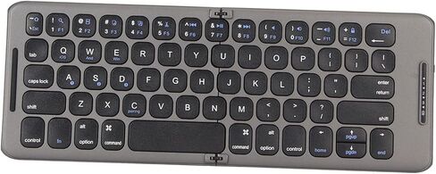 SUNGOOYUE Foldable Bluetooth Keyboard, Wireless Keyboard with 5.1 Bluetooth Connection for iOS Tablet PC in Kuwait