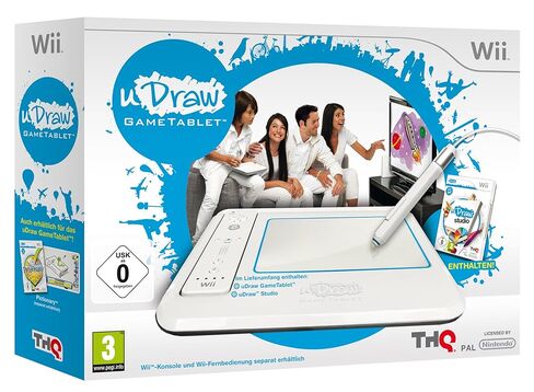 وي - uDraw GameTablet الحبر. uDraw Studio (لعبة+جهاز لوحي للألعاب) in Kuwait