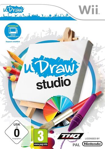 وي - uDraw GameTablet الحبر. uDraw Studio (لعبة+جهاز لوحي للألعاب) in Kuwait