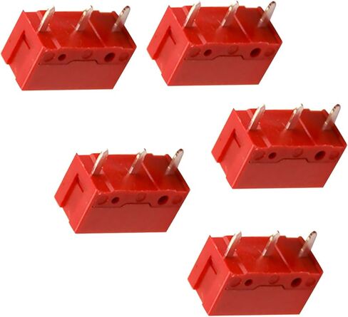 MOUDOAUER 5 * 3-Pin زر التبديل الماوس Microswitch ل LGT G700 G502 الألعاب الفئران إصلاح الولايات المتحدة in Kuwait