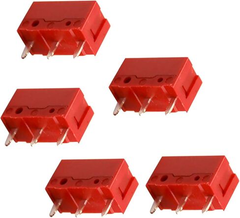 5 * 3-Pin زر التبديل Microswitch الماوس لLGT G700 G502 قطع غيار الفئران الألعاب الولايات المتحدة in Kuwait