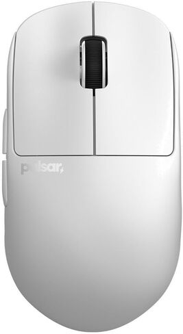 ماوس الألعاب اللاسلكي Pulsar Gaming Gears X2H v3، خفيف الوزن للغاية 1.87 أونصة (53 جم)، متماثل، مفتاح بصري، 32000 نقطة في البوصة، 750 IPS، مستشعر XS-1، متوافق مع 8k (ميني، أبيض) (متجدد) in Kuwait