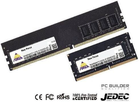 16GB DDR4 3200MHz PC4-25600 CL22 U-DIMM 1.2V 288-Pin Non-ECC Desktop RAM Memory Module in Kuwait