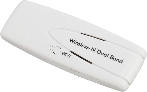 محول N لاسلكي ثنائي النطاق من SUNGOOYUE، محول واي فاي USB عالي السرعة 300 ميجابت في الثانية مع مجموعة شرائح Ralink RT3572، لمشغلات أجهزة التلفاز 7 8 10 OS X والمسارح المنزلية in Kuwait