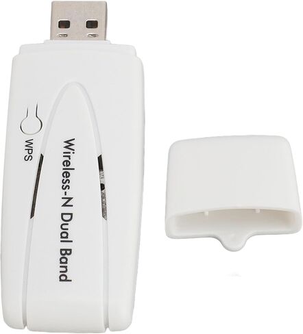 محول N لاسلكي ثنائي النطاق من SUNGOOYUE، محول واي فاي USB عالي السرعة 300 ميجابت في الثانية مع مجموعة شرائح Ralink RT3572، لمشغلات أجهزة التلفاز 7 8 10 OS X والمسارح المنزلية in Kuwait
