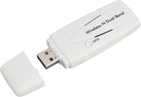 محول N لاسلكي ثنائي النطاق من SUNGOOYUE، محول واي فاي USB عالي السرعة 300 ميجابت في الثانية مع مجموعة شرائح Ralink RT3572، لمشغلات أجهزة التلفاز 7 8 10 OS X والمسارح المنزلية in Kuwait