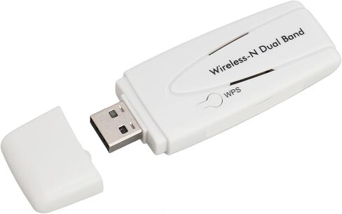 محول N لاسلكي ثنائي النطاق من SUNGOOYUE، محول واي فاي USB عالي السرعة 300 ميجابت في الثانية مع مجموعة شرائح Ralink RT3572، لمشغلات أجهزة التلفاز 7 8 10 OS X والمسارح المنزلية in Kuwait