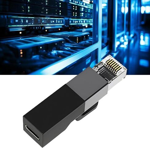 محول USB C إلى إيثرنت من النوع إلى كابل ذكر RJ45 يتصل مباشرة بشبكة جيجابت لملحقات الكمبيوتر المحمول إلى إيثرنت جيجابت in Kuwait