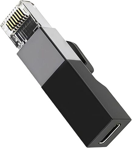 محول USB C إلى إيثرنت من النوع إلى كابل ذكر RJ45 يتصل مباشرة بشبكة جيجابت لملحقات الكمبيوتر المحمول إلى إيثرنت جيجابت in Kuwait