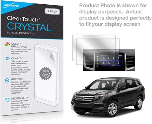 BoxWave Screen Protector Compatible with Honda 2018 Pilot (8 in) - ClearTouch Anti-Glare (2-Pack), Anti-Fingerprint Matte Film Skin in Kuwait
