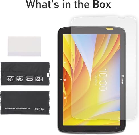 IYOUBOL Tempered Glass Screen Protector for Zebra ET40 / ET45 10.1 Inch Tablet, 9H Hardness, Industrial-Grade Protection, HD Clear, Anti-Fingerprint in Kuwait