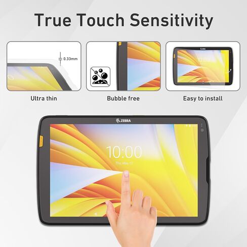 IYOUBOL Tempered Glass Screen Protector for Zebra ET40 / ET45 10.1 Inch Tablet, 9H Hardness, Industrial-Grade Protection, HD Clear, Anti-Fingerprint in Kuwait
