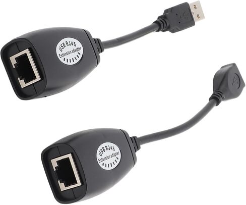 USB to RJ45 Extension Adapter Efficient USB 2.0 Network Extender for OS X, Cat5/Cat6 Patch Cord Compatible, 150ft Device Extension for Cameras, Printers, Keyboards, Ideal for Home Office in Kuwait