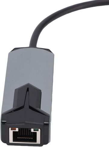 محول Naroote USB C وUSB A إلى Ethernet، محول شبكة RJ45 عالي السرعة بسرعة 5 جيجابت في الثانية، محول شبكة مع غلاف من سبائك الألومنيوم، لأجهزة الكمبيوتر المحمول والكمبيوتر اللوحي ونظام التشغيل in Kuwait