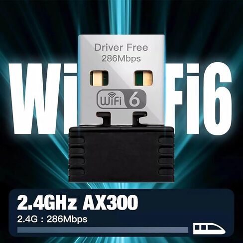 محول واي فاي USB للكمبيوتر المكتبي والكمبيوتر المحمول، محول شبكة لاسلكية بنطاق 286.8 ميجا بت في الثانية 2.4 جيجا هرتز ومحول واي فاي in Kuwait