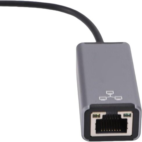 Fabater USB C USB A Ethernet Adapter, 3.0 to RJ45 Network Converter 100Mbps with LED Indicator and Aluminum Shell, for Laptop Phone Tablet OS iOS in Kuwait