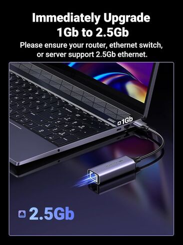 حزمة محول يو جرين USB إلى إيثرنت 2.5 جيجا بايت مع محول 2.5 جيجا بايت in Kuwait