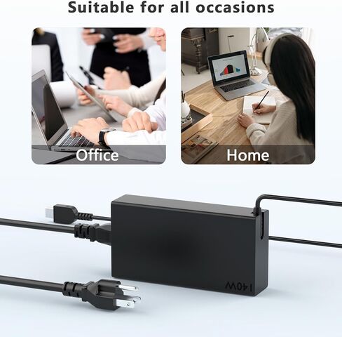 شاحن نحيف 140 واط/180 واط USB-C GaN متوافق مع Lenovo ThinkPad P16 G3 21RQ 21RR T16g 21V5 21V6 P1 G8 21Q8 21Q9 ThinkPad P16v 21RS 21RT T1g G8 21TD 21TE in Kuwait